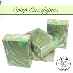 Artisan Clay Soap: Crisp Eucalyptus